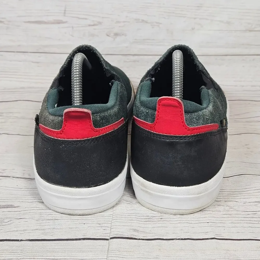 New Balance 306 Jamie Foy Men's 10.5 Dark Green Red Slip On Skate Suede Gum
